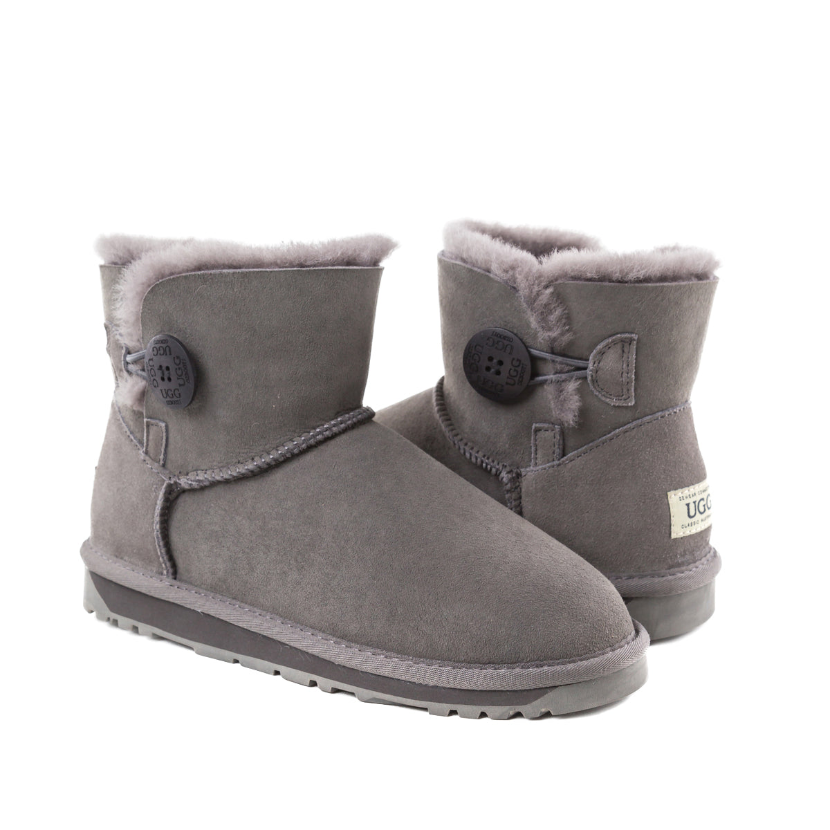 Ugg OZWEAR Classic Mini Button Boots (Water Resistant)