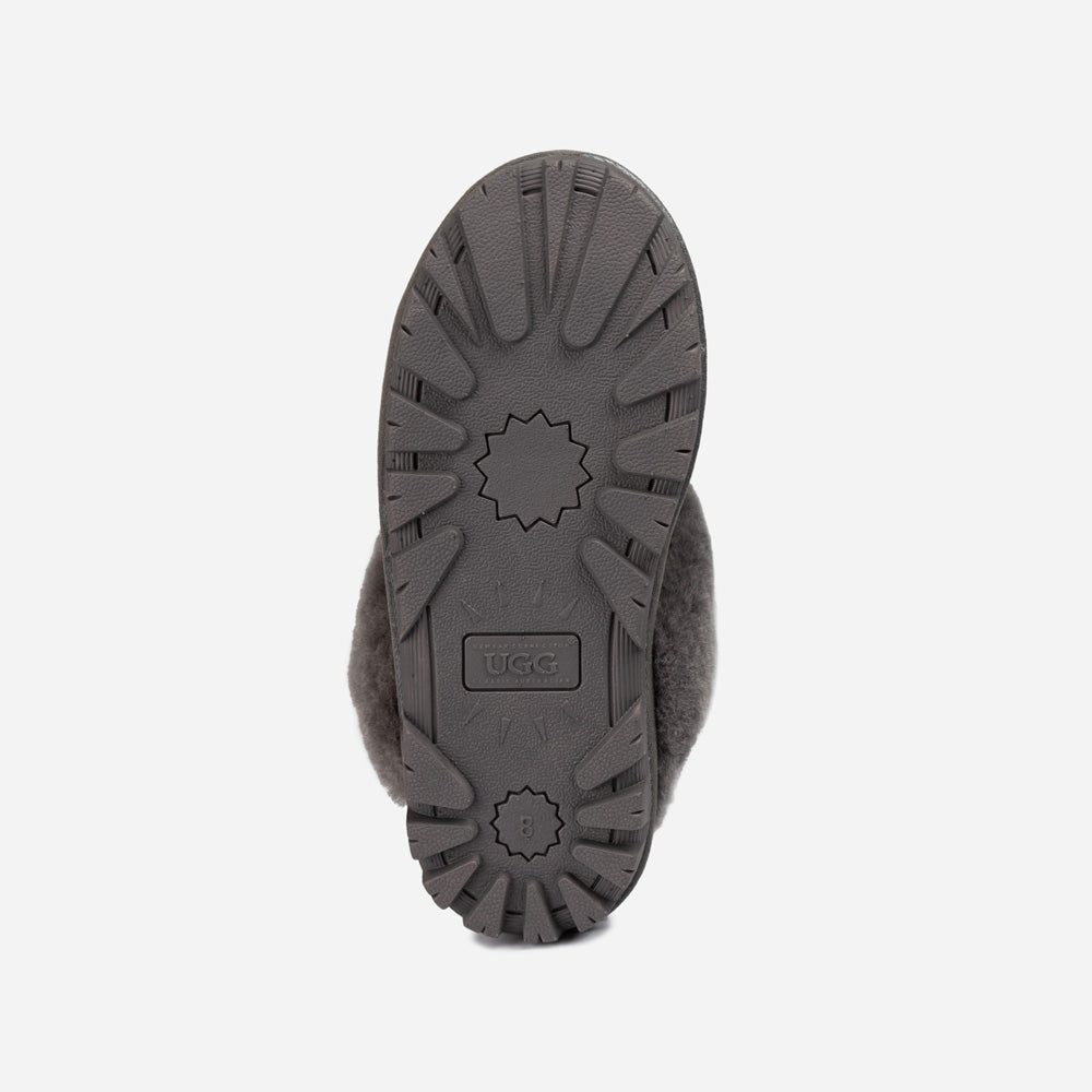 Ugg OZWEAR Coquette Slipper (Elastic Logo & Wool Strap) (Detachable Feature)