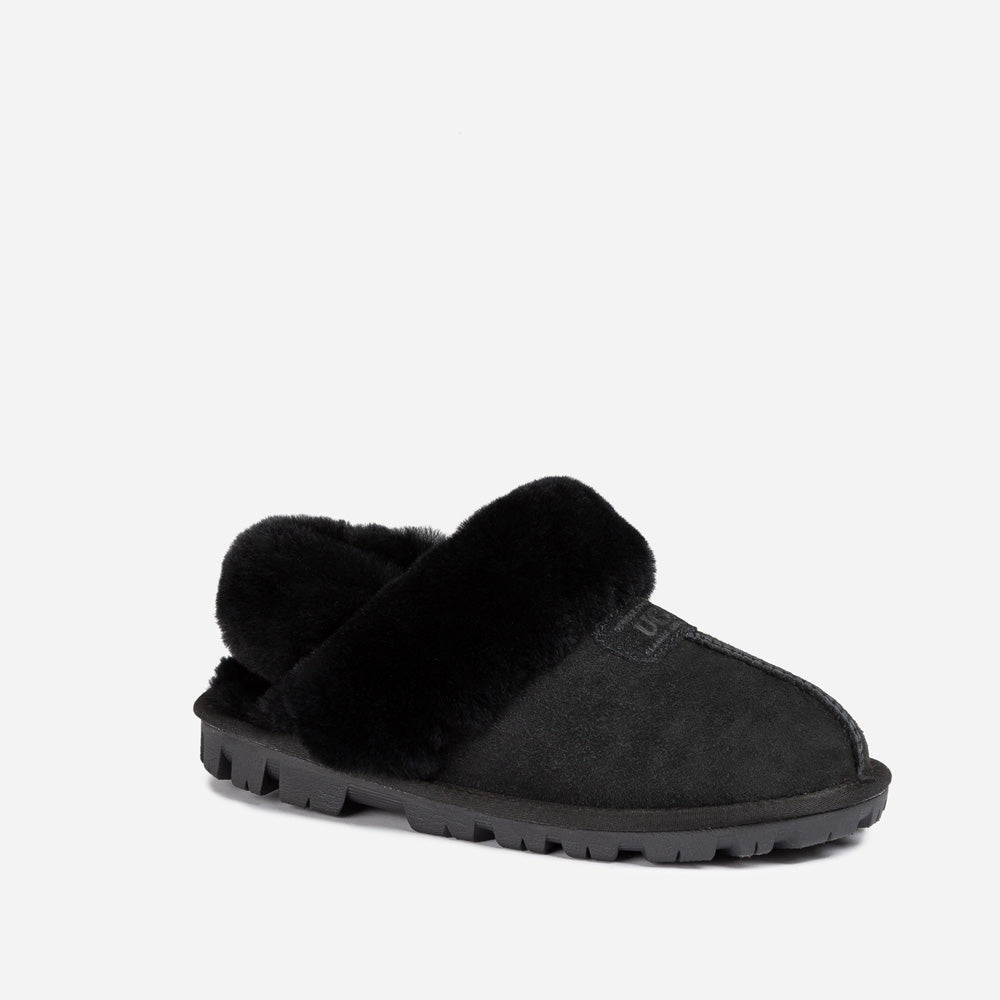 Ugg OZWEAR Coquette Slipper (Elastic Logo & Wool Strap) (Detachable Feature)
