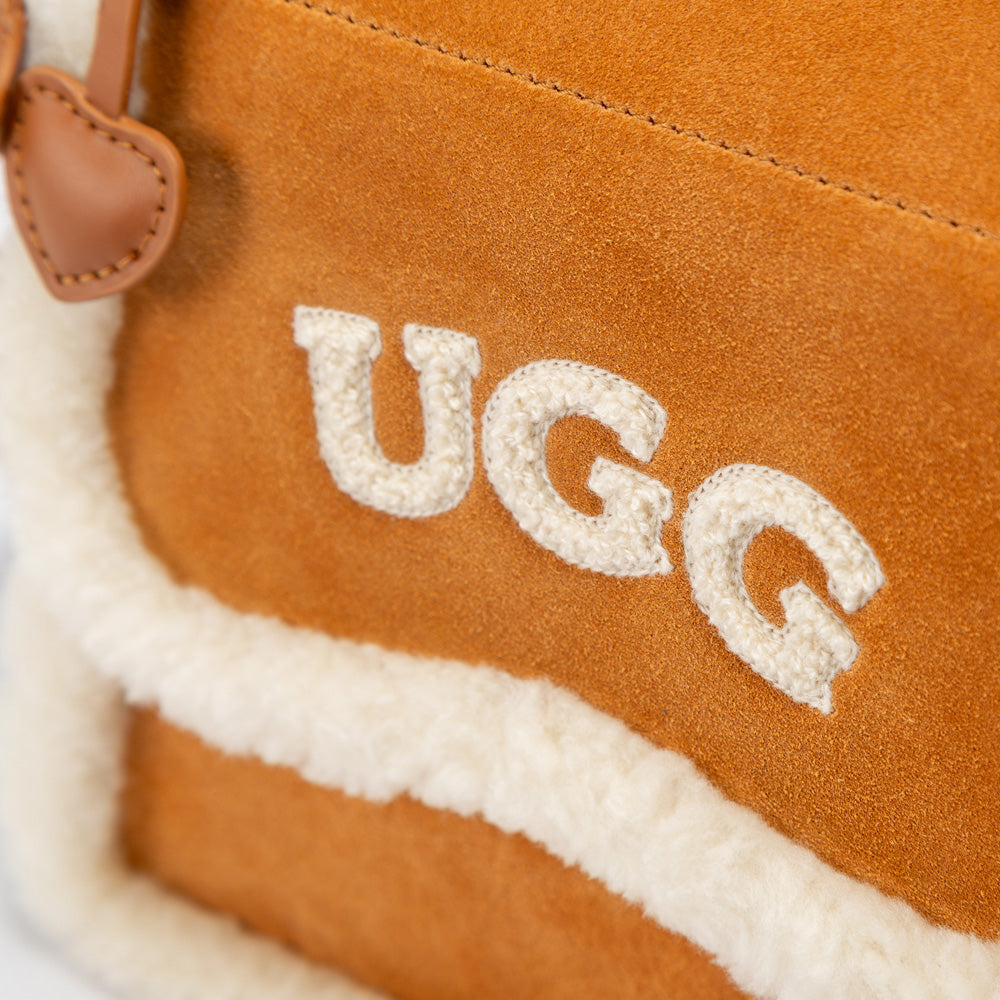 Ugg OZWEAR Shearling Logo Hand Bag