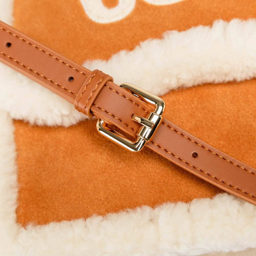 Ugg OZWEAR Shearling Logo Hand Bag