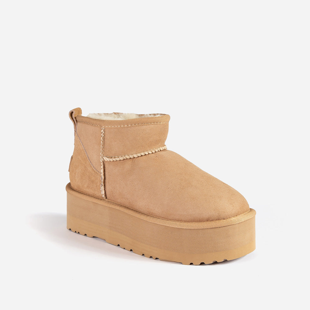 Ugg OZWEAR Classic Platform Ultra Mini Boots (5cm)