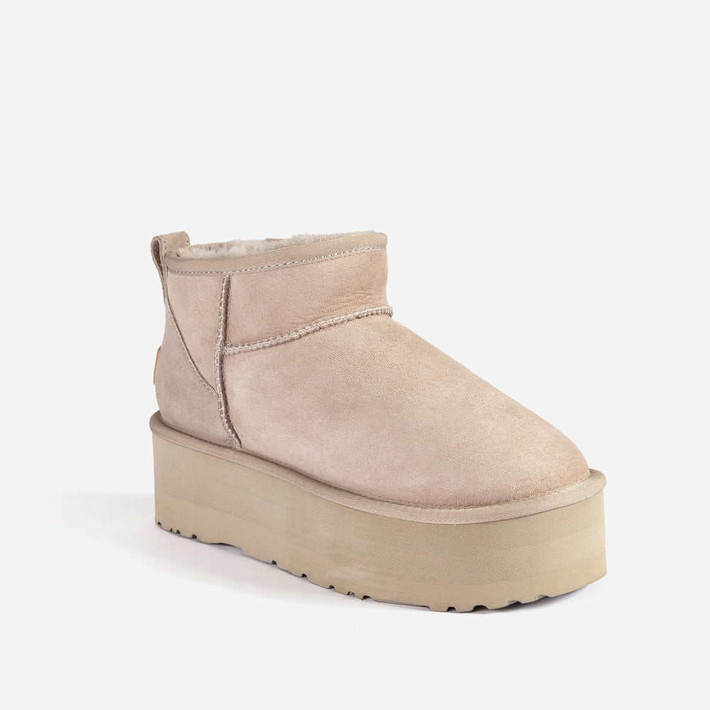 Ugg OZWEAR Classic Platform Ultra Mini Boots (5cm)