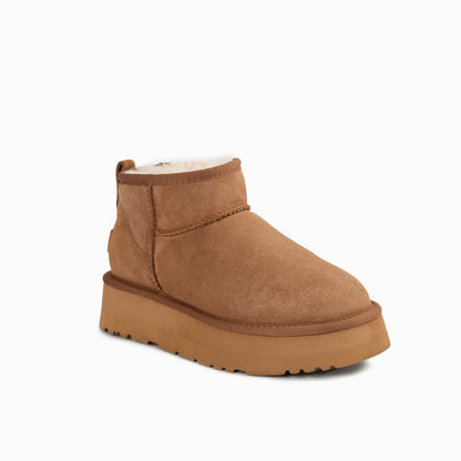 Ugg OZWEAR Classic Platform Ultra Mini Boots (Water Resistant)