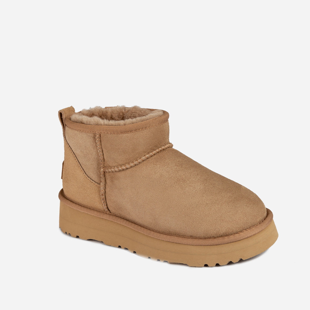 Ugg OZWEAR Classic Platform Ultra Mini Boots (Water Resistant)