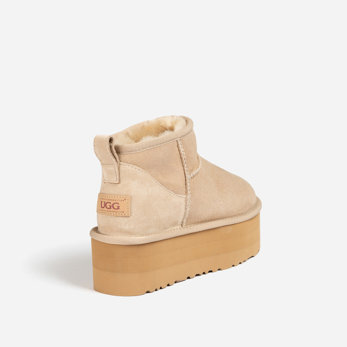 Ugg OZWEAR Classic Platform Ultra Mini Boots (5cm)