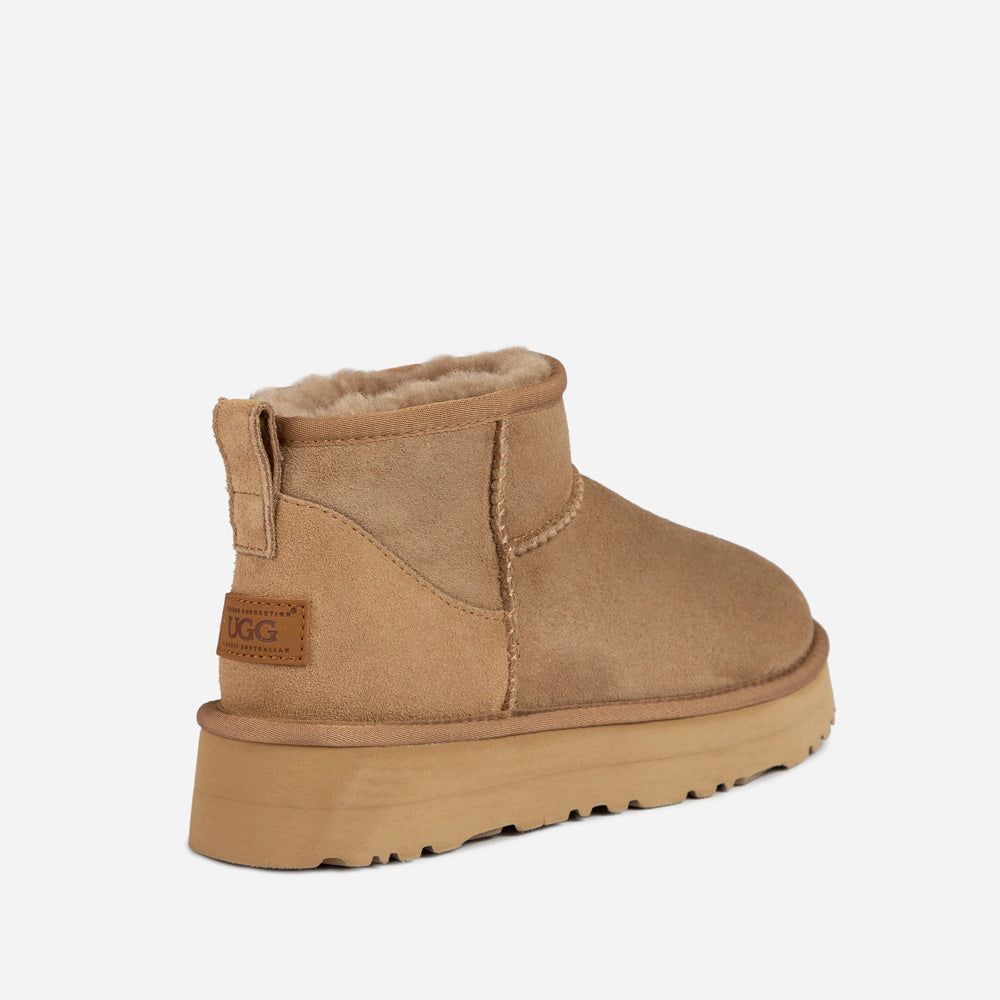 Ugg OZWEAR Classic Platform Ultra Mini Boots (Water Resistant)