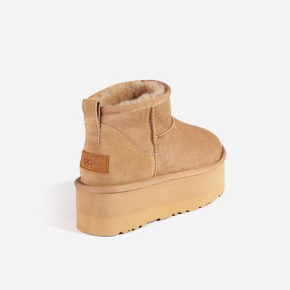 Ugg OZWEAR Classic Platform Ultra Mini Boots (5cm)