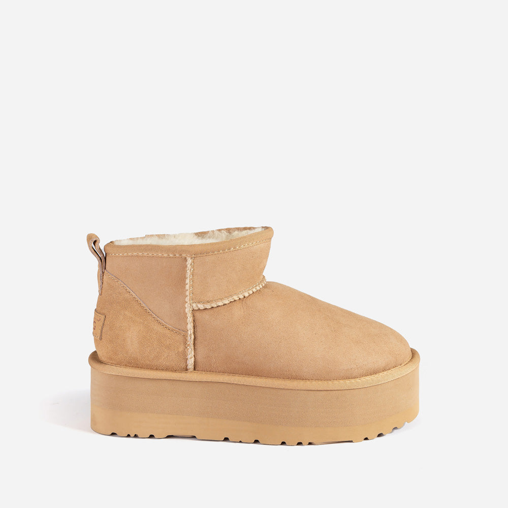 Ugg OZWEAR Classic Platform Ultra Mini Boots (5cm)