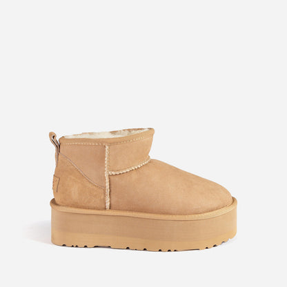 Ugg OZWEAR Classic Platform Ultra Mini Boots (5cm)