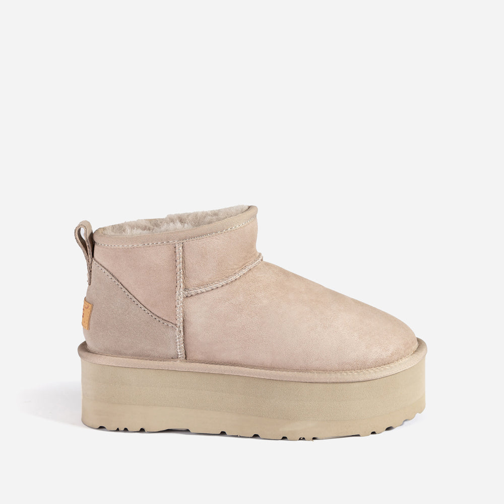 Ugg OZWEAR Classic Platform Ultra Mini Boots (5cm)