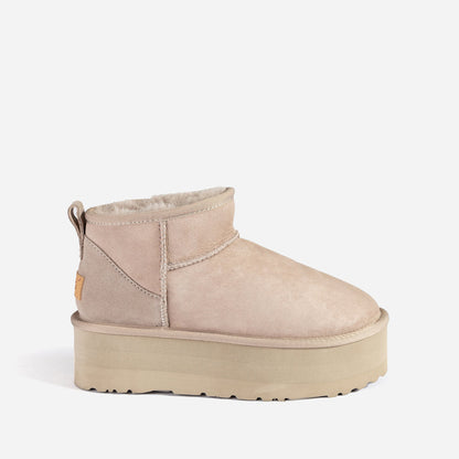 Ugg OZWEAR Classic Platform Ultra Mini Boots (5cm)