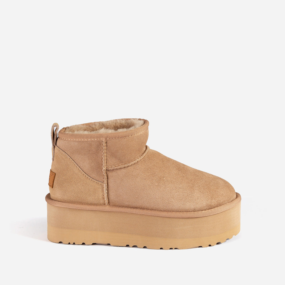 Ugg OZWEAR Classic Platform Ultra Mini Boots (5cm)