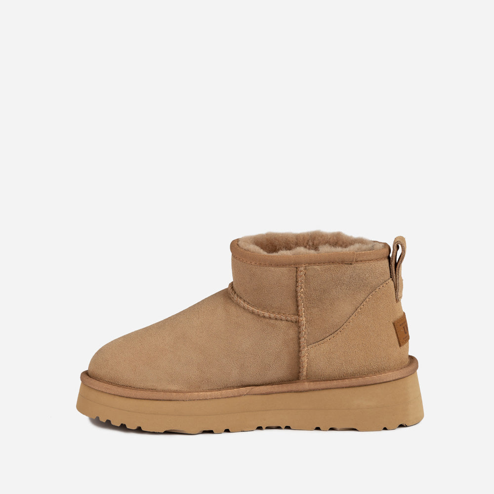 Ugg OZWEAR Classic Platform Ultra Mini Boots (Water Resistant)