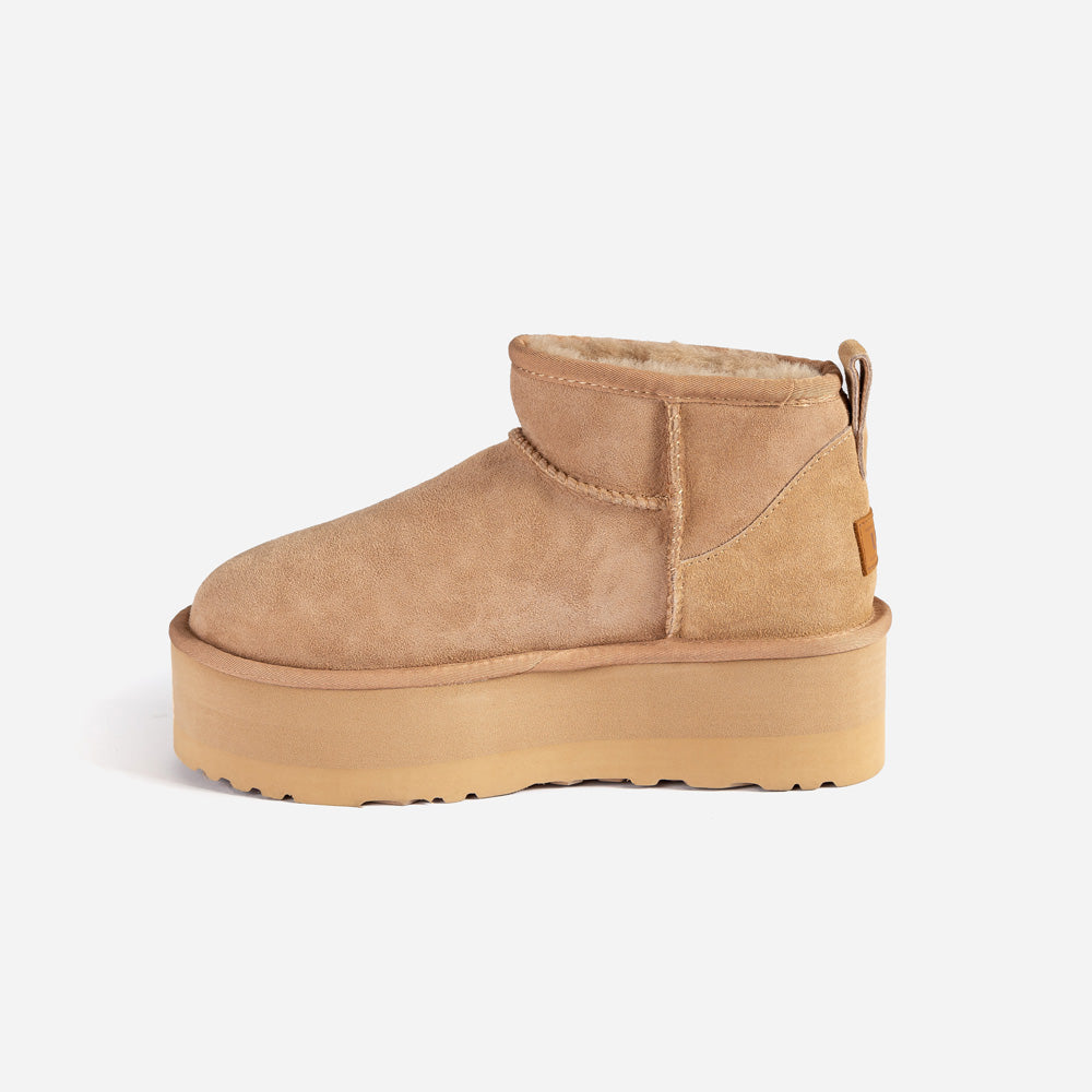 Ugg OZWEAR Classic Platform Ultra Mini Boots (5cm)