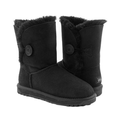 Ugg OZWEAR Classic Short Button Boots (Water Resistant)