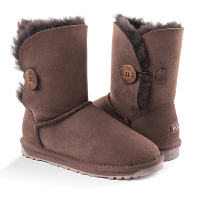 Ugg OZWEAR Classic Short Button Boots (Water Resistant)