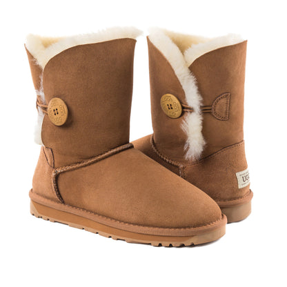 Ugg OZWEAR Classic Short Button Boots (Water Resistant)