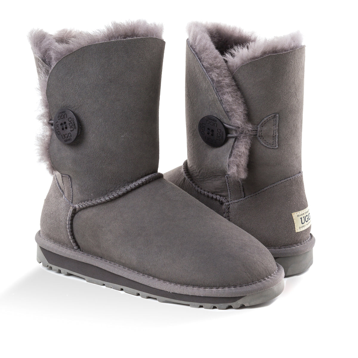 Ugg OZWEAR Classic Short Button Boots (Water Resistant)