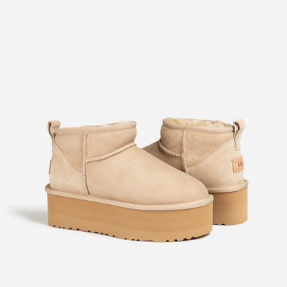 Ugg OZWEAR Classic Platform Ultra Mini Boots (5cm)
