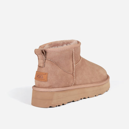 Ugg OZWEAR Classic Platform Ultra Mini Boots (Water Resistant)