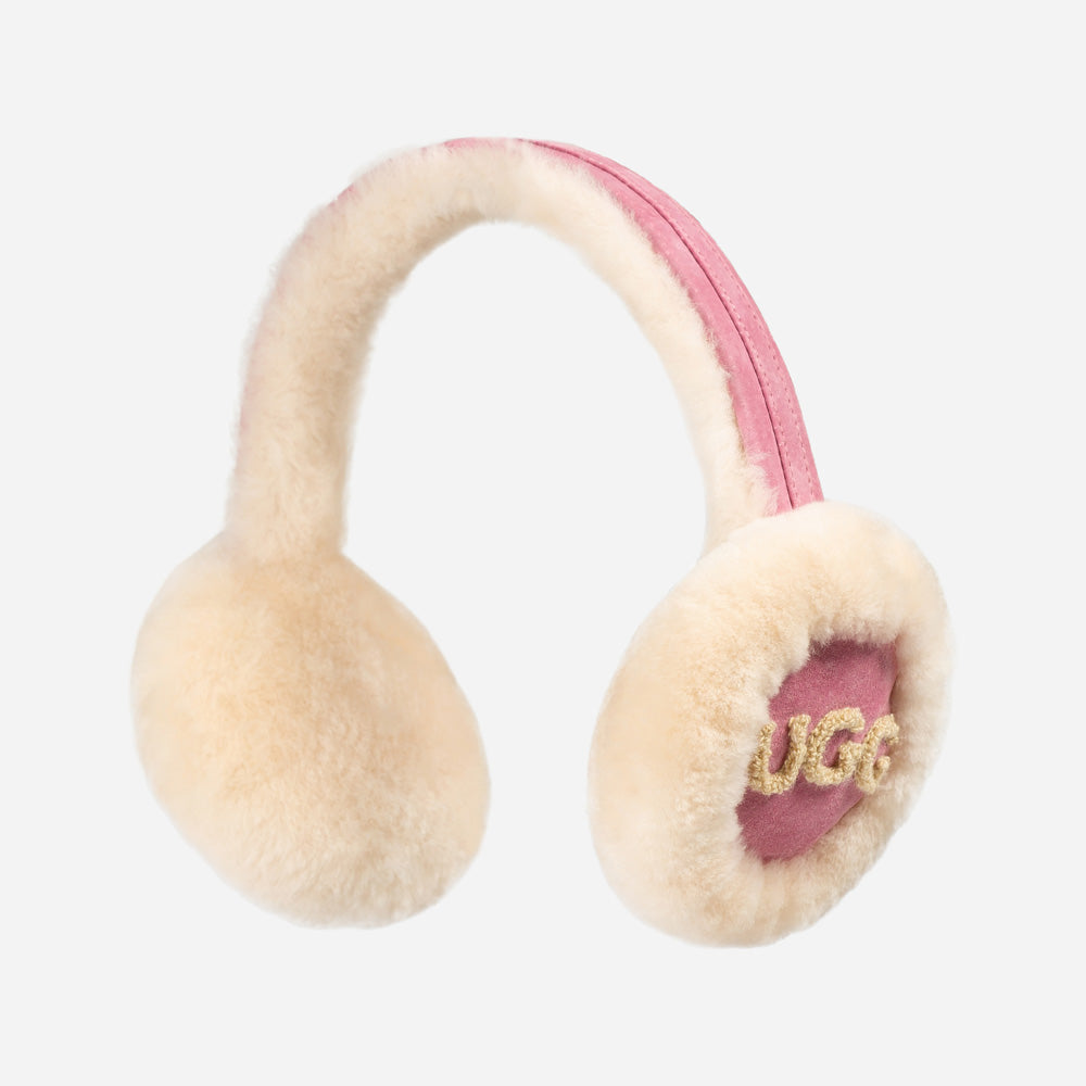 Ugg OZWEAR Sheepskin With Logo Earmuff