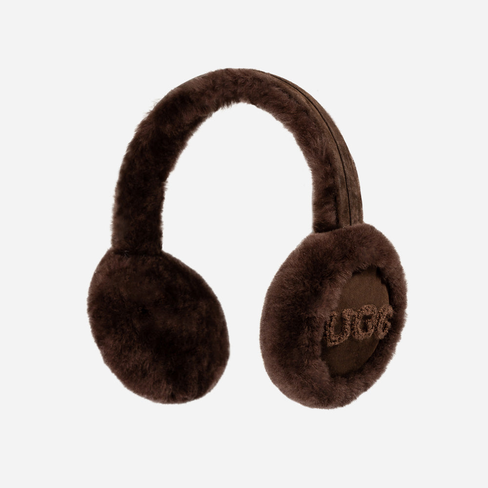 Ugg OZWEAR Sheepskin With Logo Earmuff