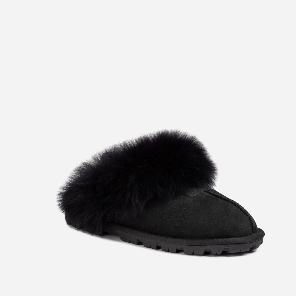 Ugg OZWEAR Coquette Premium Esperanza Sheepskin Slipper (Elastic Backstrap) (Detachable Feature)