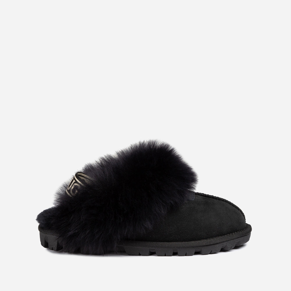 Ugg OZWEAR Coquette Premium Esperanza Sheepskin Slipper (Elastic Backstrap) (Detachable Feature)