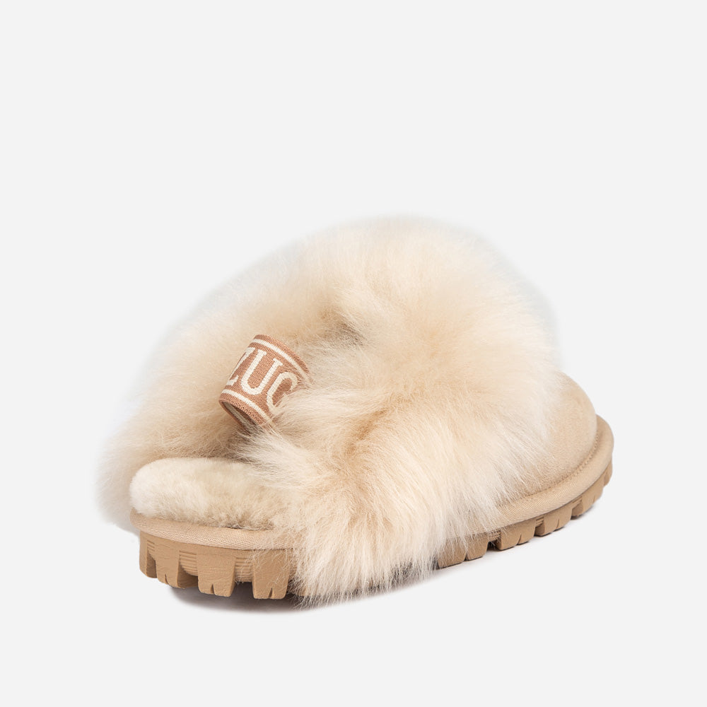 Ugg OZWEAR Coquette Premium Esperanza Sheepskin Slipper (Elastic Backstrap) (Detachable Feature)