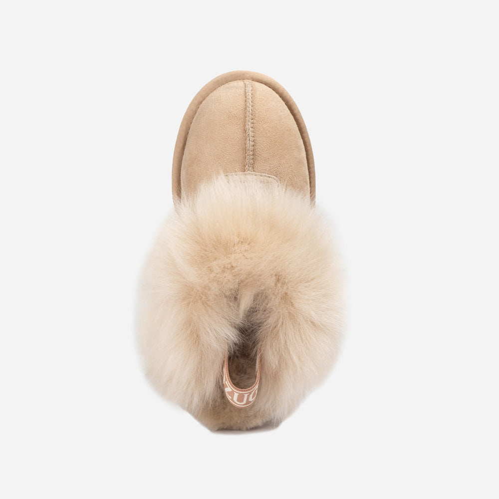Ugg OZWEAR Coquette Premium Esperanza Sheepskin Slipper (Elastic Backstrap) (Detachable Feature)