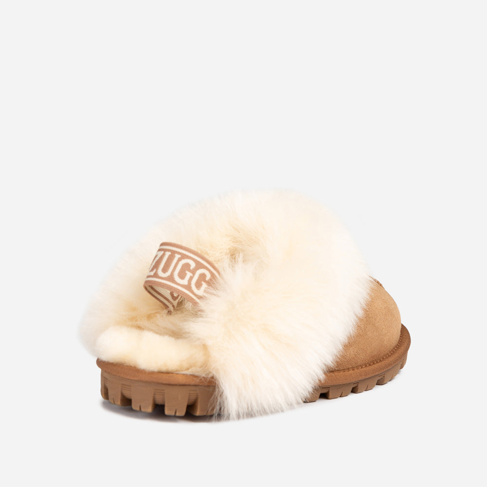 Ugg OZWEAR Coquette Premium Esperanza Sheepskin Slipper (Elastic Backstrap) (Detachable Feature)