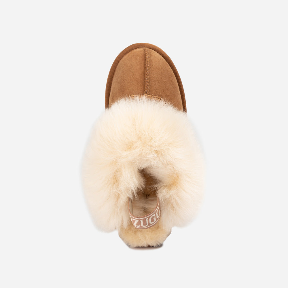 Ugg OZWEAR Coquette Premium Esperanza Sheepskin Slipper (Elastic Backstrap) (Detachable Feature)