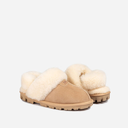 Ugg OZWEAR Coquette Slipper (Elastic Logo & Wool Strap) (Detachable Feature)