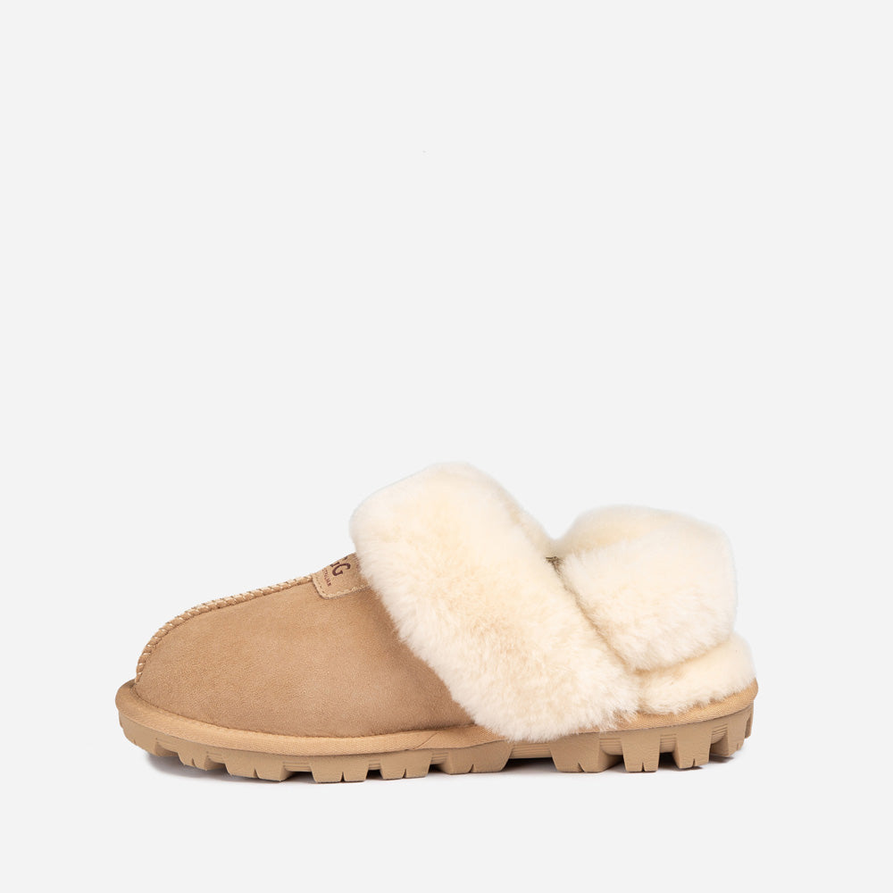 Ugg OZWEAR Coquette Slipper (Elastic Logo & Wool Strap) (Detachable Feature)
