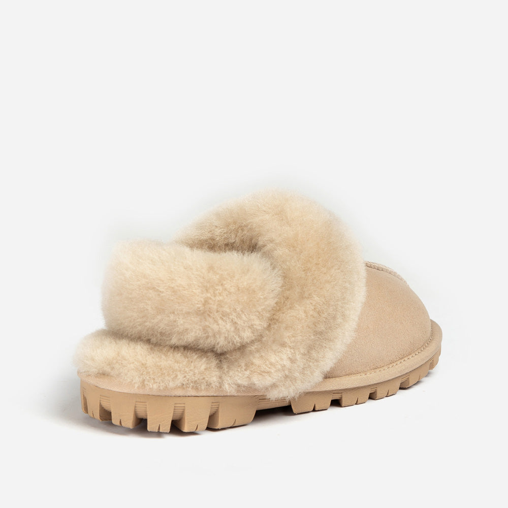 Ugg OZWEAR Coquette Slipper (Elastic Logo & Wool Strap) (Detachable Feature)