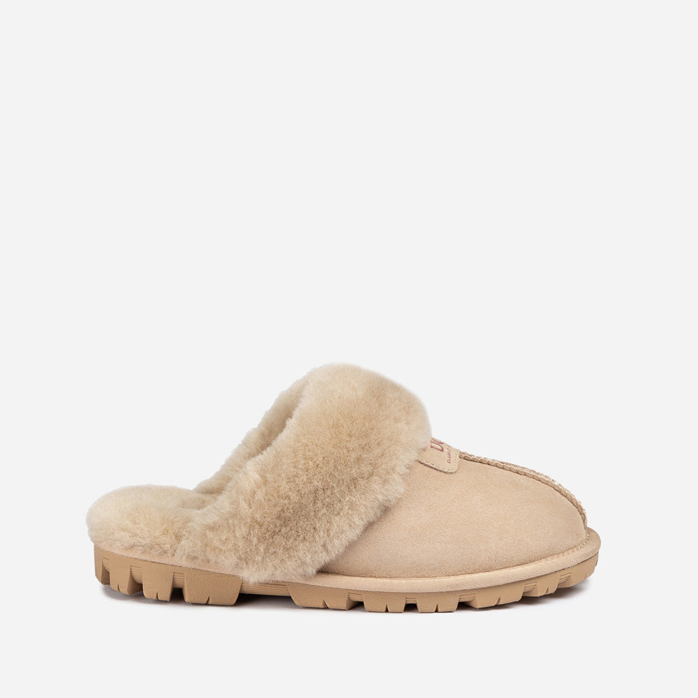 Ugg OZWEAR Coquette Slipper (Elastic Logo & Wool Strap) (Detachable Feature)