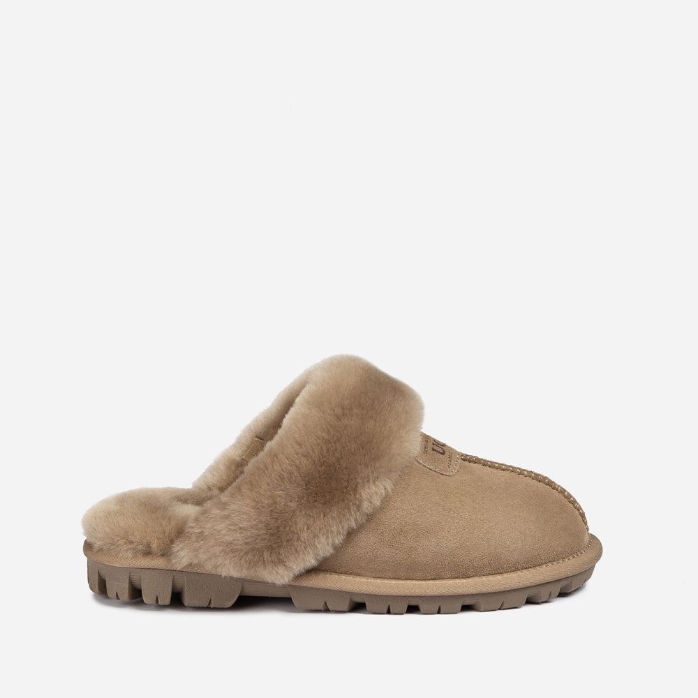 Ugg OZWEAR Coquette Slipper (Elastic Logo & Wool Strap) (Detachable Feature)