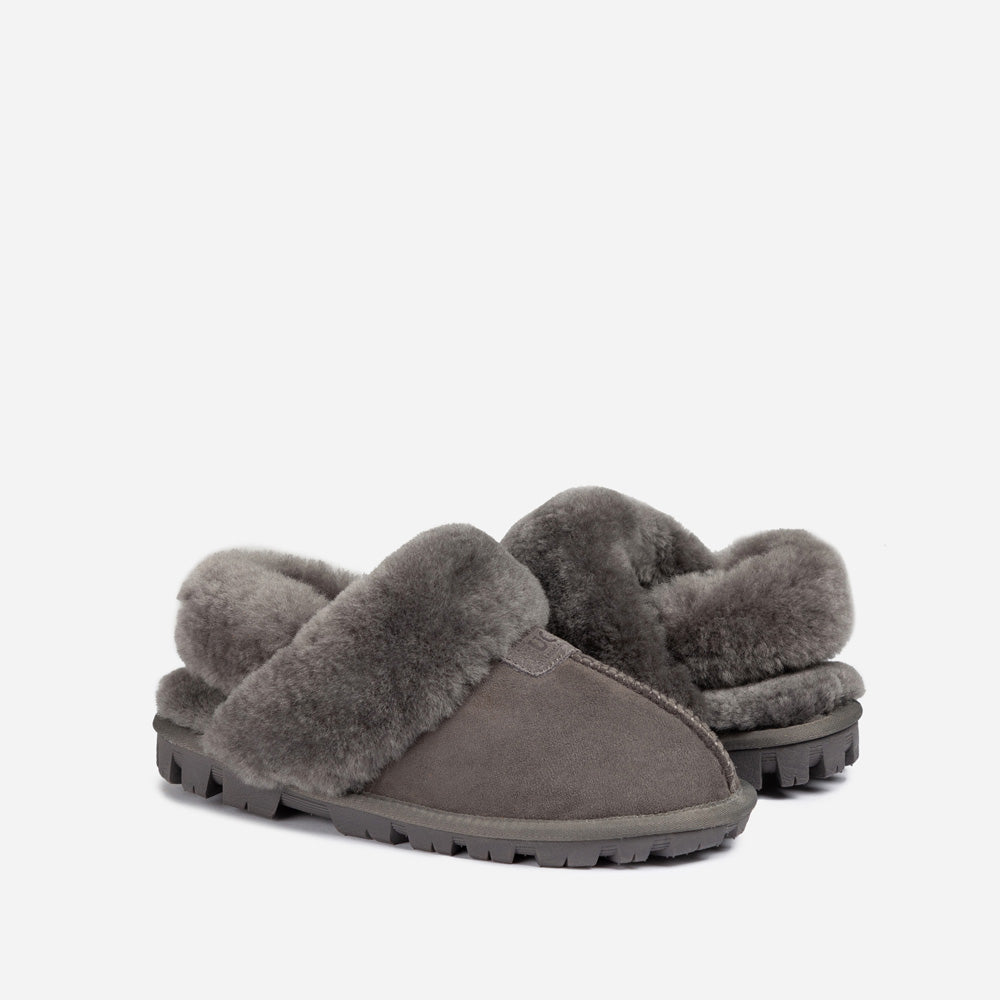 Ugg OZWEAR Coquette Slipper (Elastic Logo & Wool Strap) (Detachable Feature)