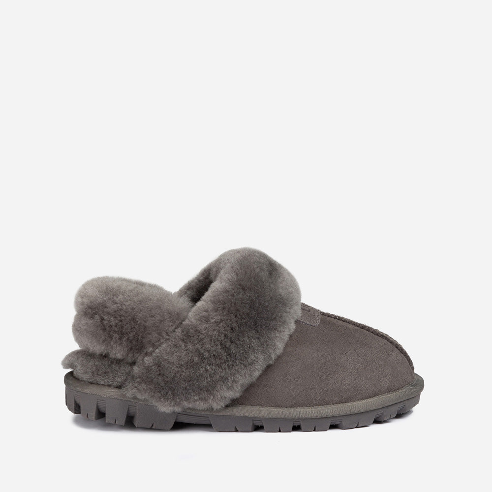 Ugg OZWEAR Coquette Slipper (Elastic Logo & Wool Strap) (Detachable Feature)