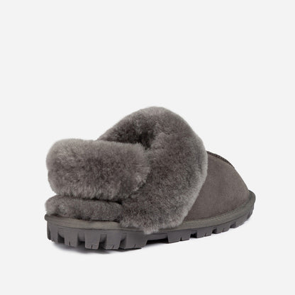 Ugg OZWEAR Coquette Slipper (Elastic Logo & Wool Strap) (Detachable Feature)