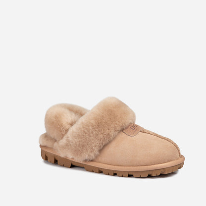 Ugg OZWEAR Coquette Slipper (Elastic Logo & Wool Strap) (Detachable Feature)