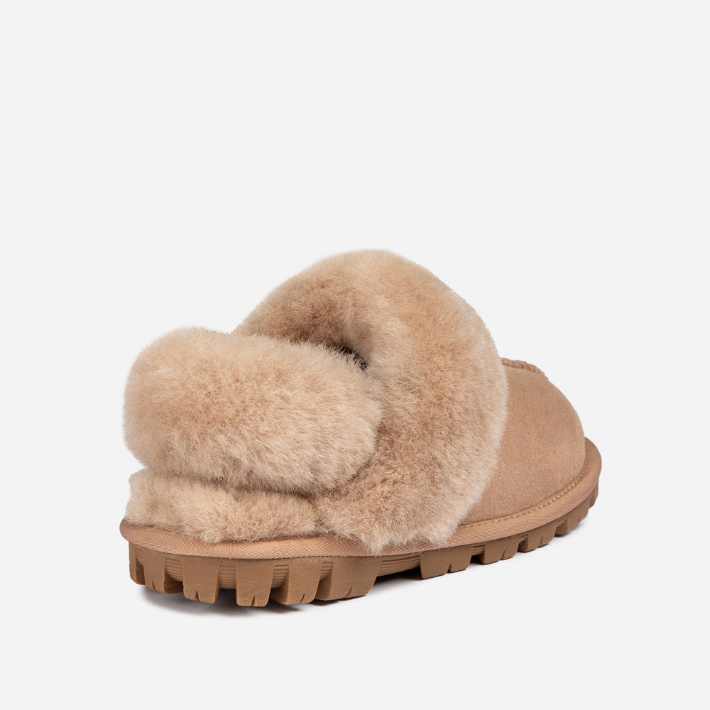Ugg OZWEAR Coquette Slipper (Elastic Logo & Wool Strap) (Detachable Feature)