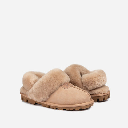 Ugg OZWEAR Coquette Slipper (Elastic Logo & Wool Strap) (Detachable Feature)