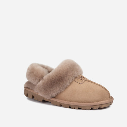 Ugg OZWEAR Coquette Slipper (Elastic Logo & Wool Strap) (Detachable Feature)