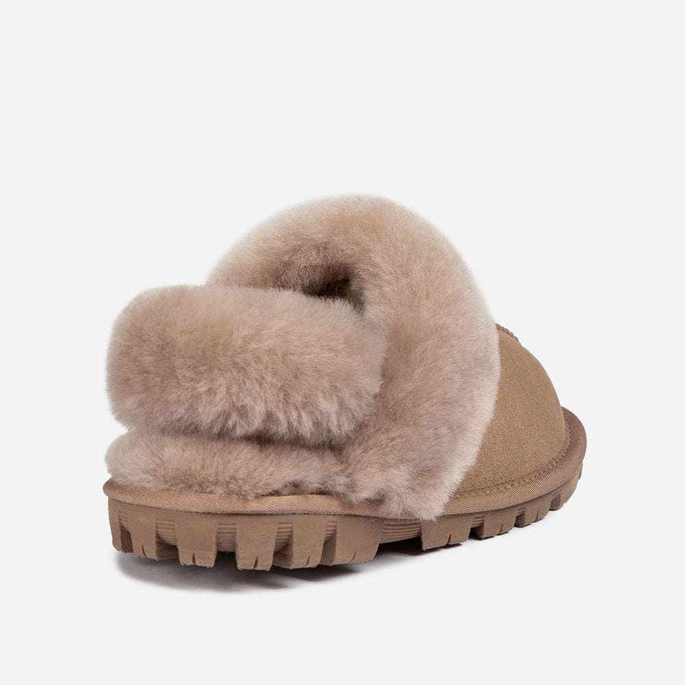 Ugg OZWEAR Coquette Slipper (Elastic Logo & Wool Strap) (Detachable Feature)