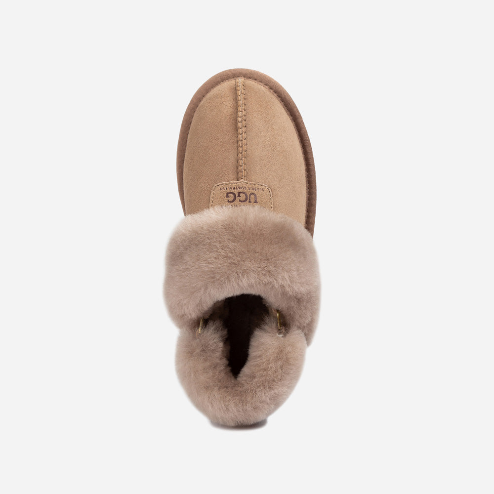 Ugg OZWEAR Coquette Slipper (Elastic Logo & Wool Strap) (Detachable Feature)