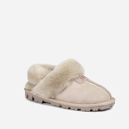 Ugg OZWEAR Coquette Slipper (Elastic Logo & Wool Strap) (Detachable Feature)