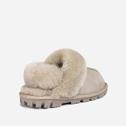 Ugg OZWEAR Coquette Slipper (Elastic Logo & Wool Strap) (Detachable Feature)