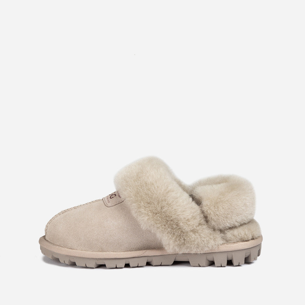 Ugg OZWEAR Coquette Slipper (Elastic Logo & Wool Strap) (Detachable Feature)